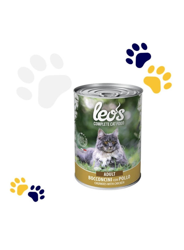 Complete Adult Cat Food With Chicken by LEOS