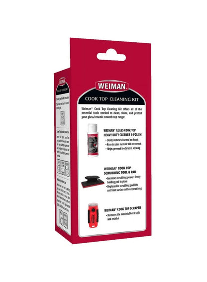 Weiman 5 In 1 Cook Top Cleaning Kit