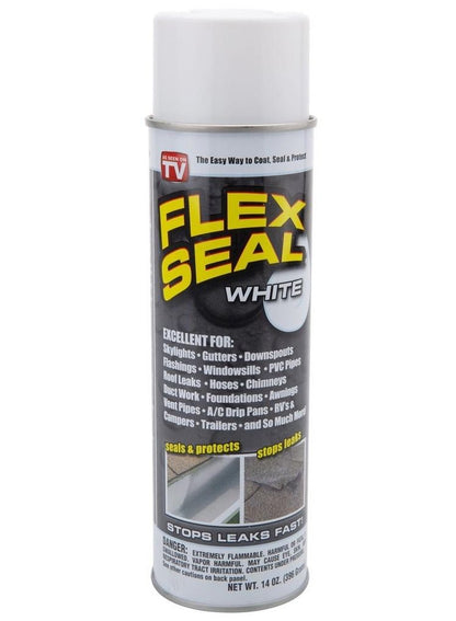 Flex Seal Rubber Spray Sealant 396 Gm White