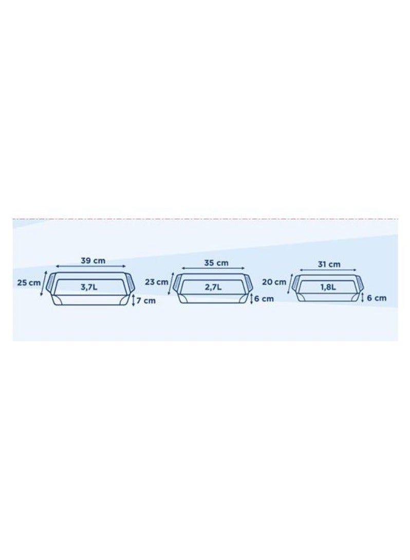 PYREX Rectangle Roaster Daily Set - Premium Quality