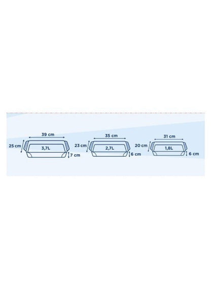 PYREX Rectangle Roaster Daily Set - Premium Quality