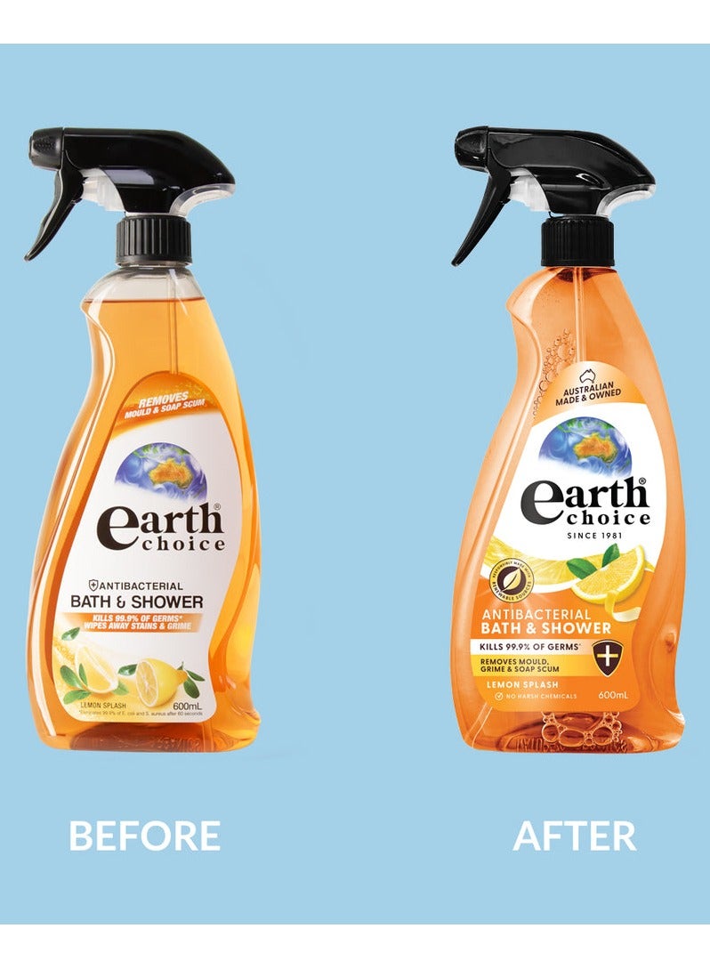 Earth Choice Antibacterial Cleaner Lemon Splash 600 ML