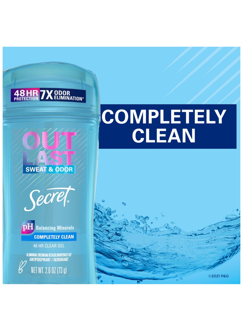 Secret Outlast Antiperspirant Deodorant, 73G