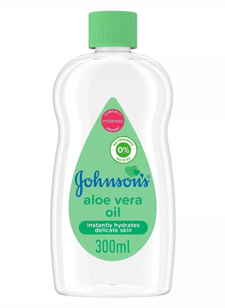 Johnson's Baby Oil With Aloe Vera 300 ML