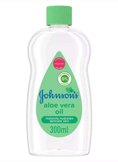 Johnson's Baby Oil With Aloe Vera 300 ML