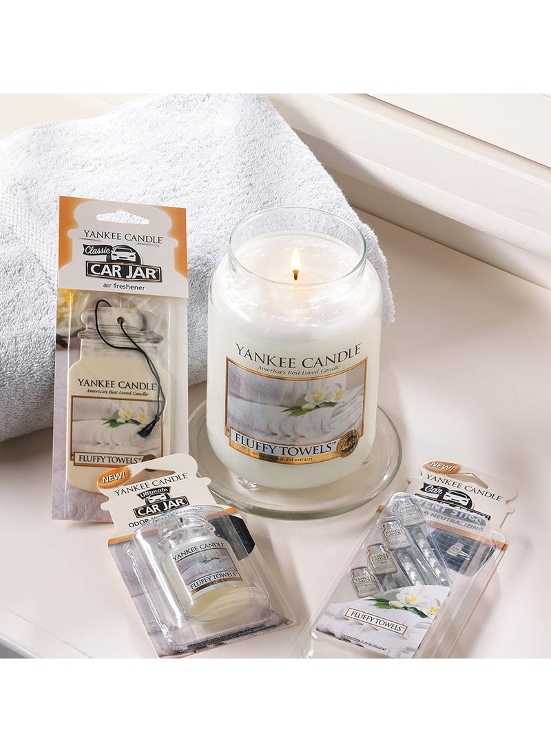 YANKEE CANDLE Fluffy Towels Candle Jar