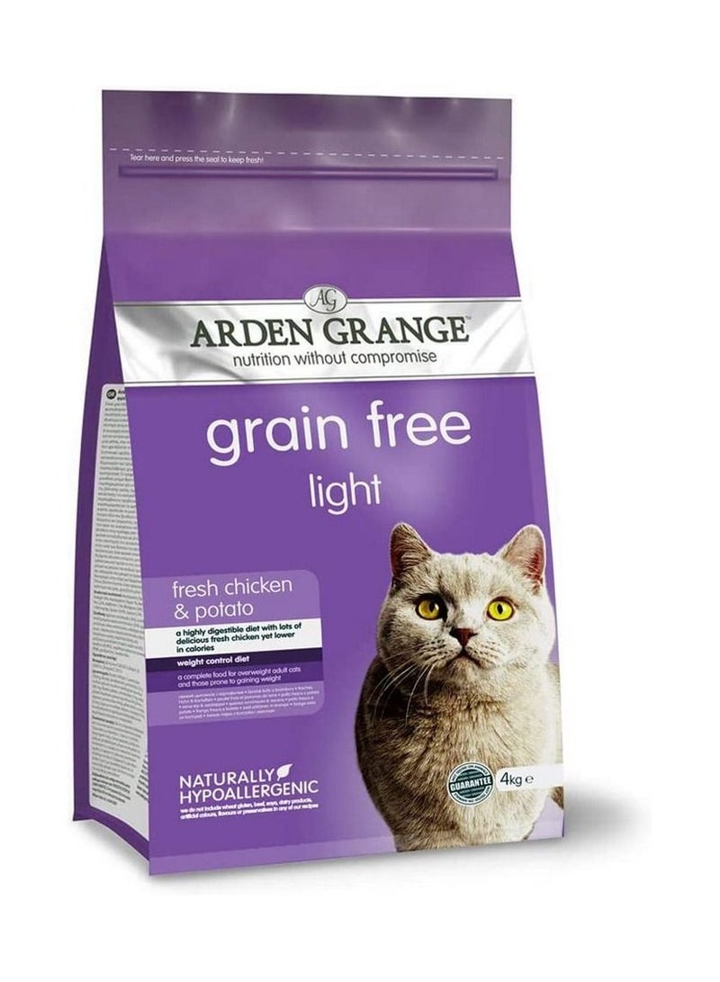 Grain Free Adult Cat Light Fresh Chicken 4kg ARDEN GRANGE