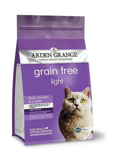 Grain Free Adult Cat Light Fresh Chicken 4kg ARDEN GRANGE