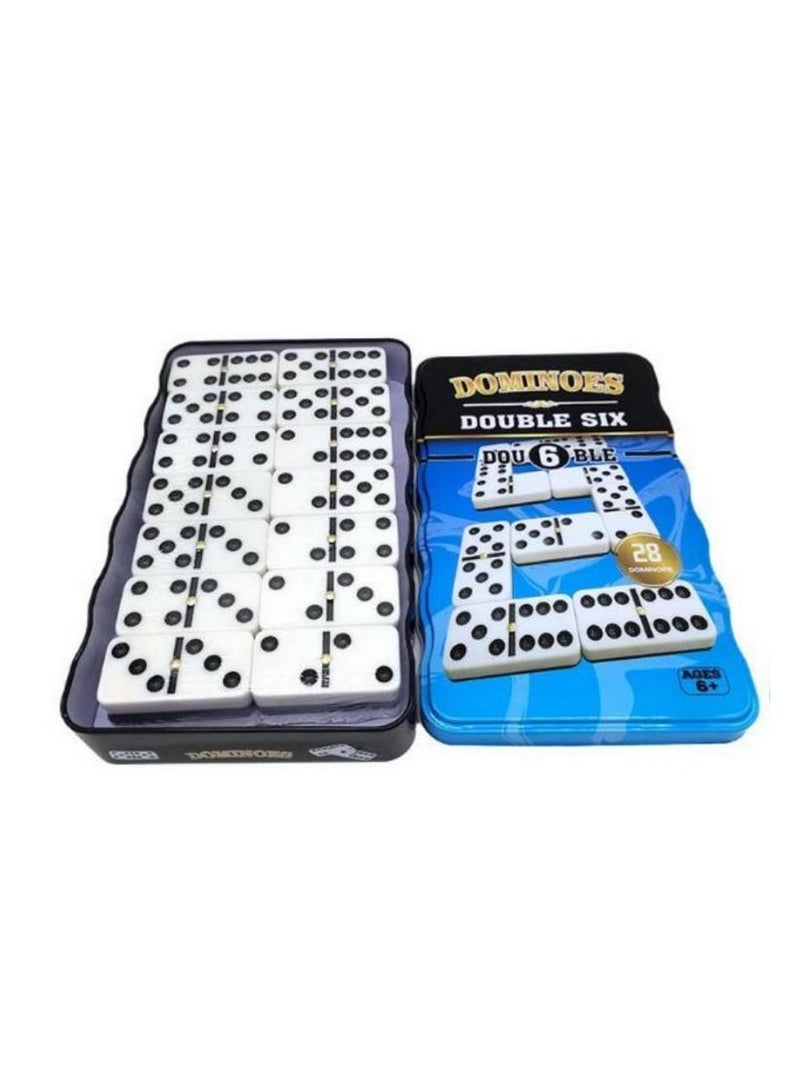 Dominoes Double Six Portable Travel Set - Dominoes