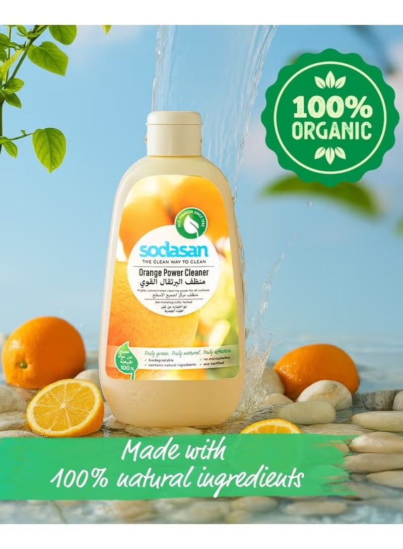 Sodasan 100% Natural Orange Power Cleaner 500 ML