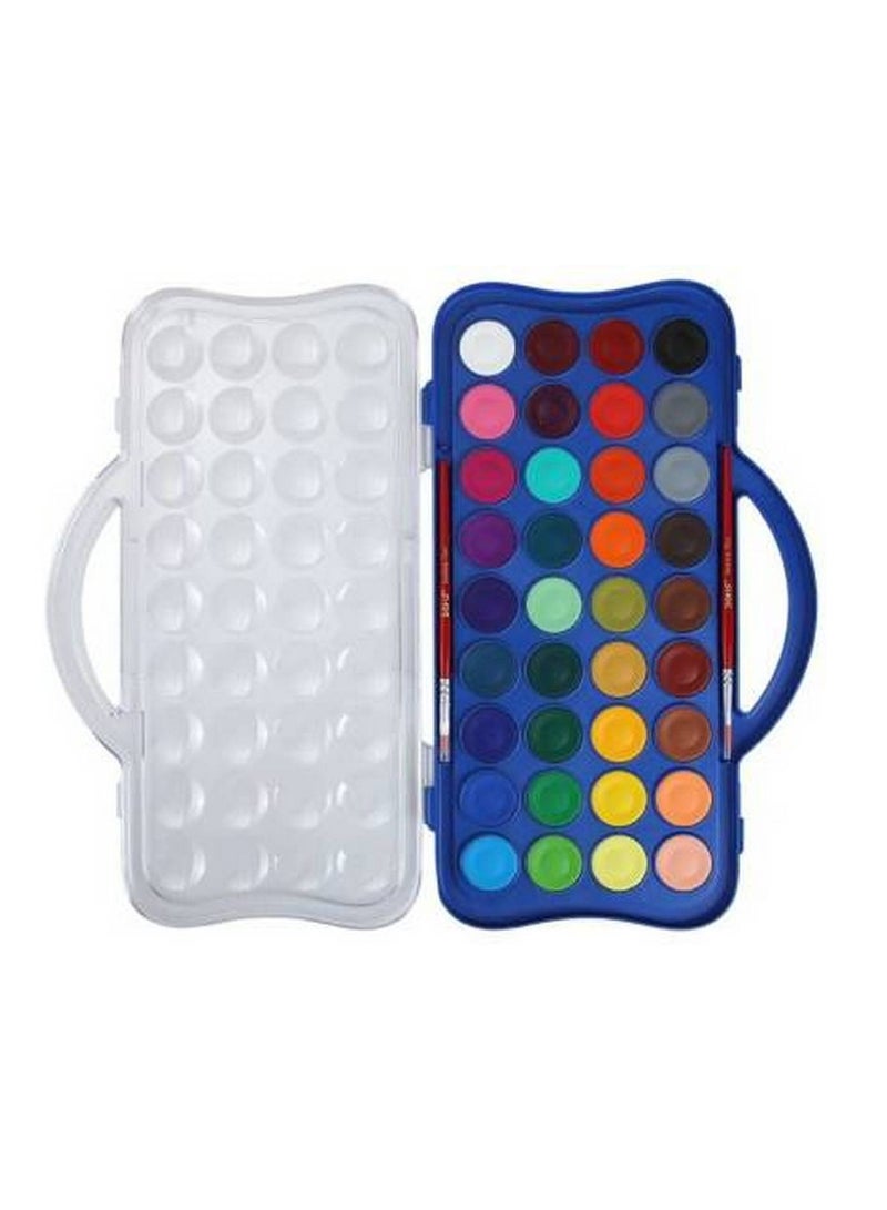 DOMS Non-Toxic 36 Shades Water Colour Cakes