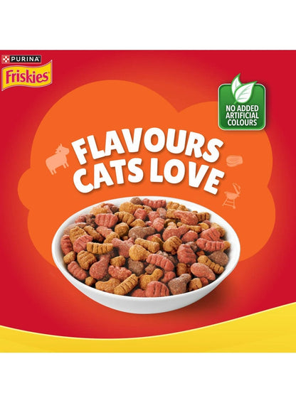 Friskies Meaty Grills Dry Cat Food 1 Kg
