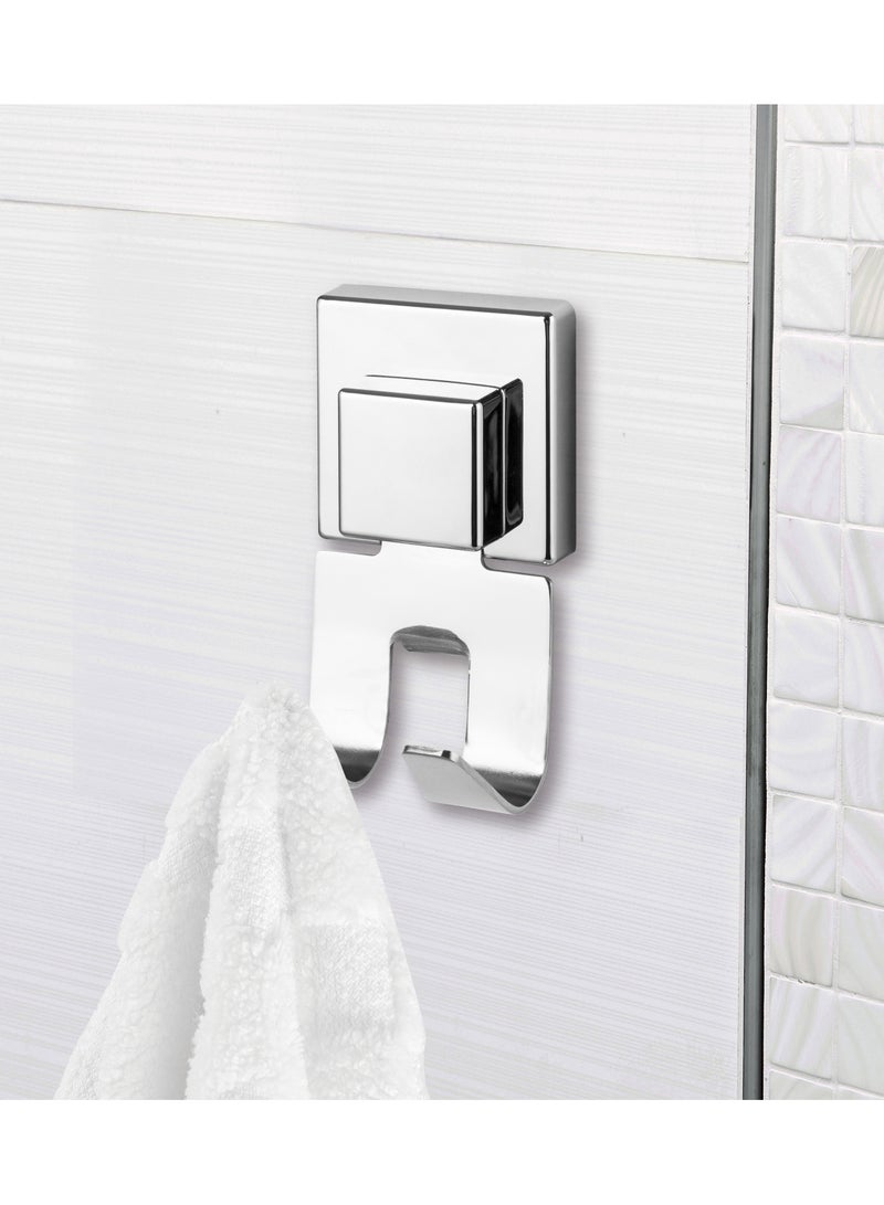 SMARTLOC Vacuum Suction Double Hook - Premium Silver