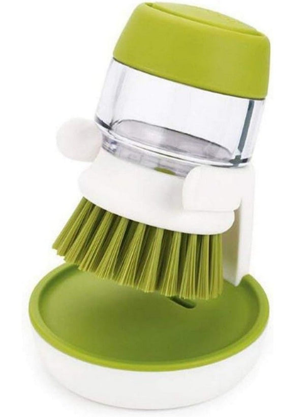 Mintcraft Soap Dispensing Dishwashing Pot Brush