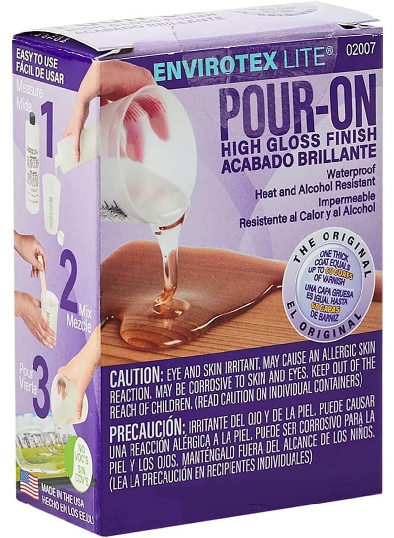 Envirotex Lite Epoxy Clear Finish Coat 473 ml