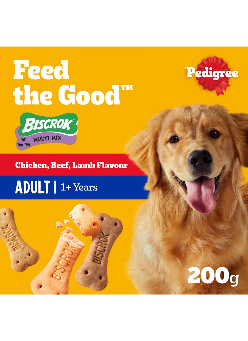 Pedigree Biscrok Multi Mix Biscuits 200g