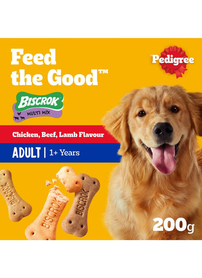 Pedigree Biscrok Multi Mix Biscuits 200g