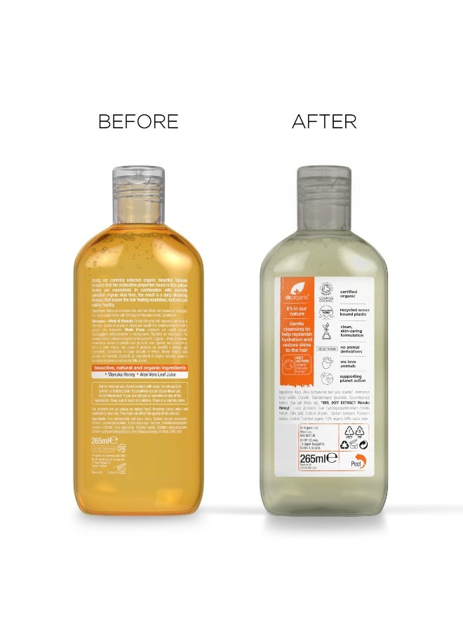 Dr.Organic Manuka Honey Shampoo 265 ML