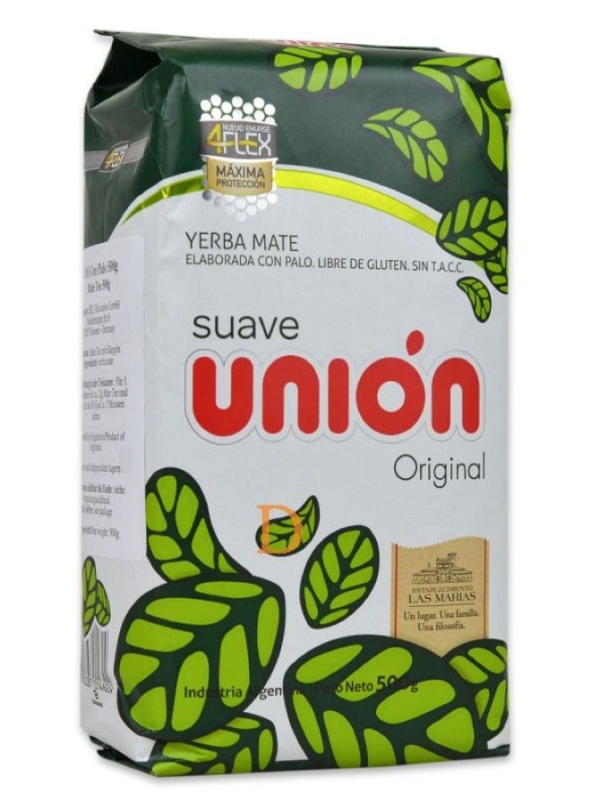 Yerba Mate Suave Union Original 500g - Yerba Mate