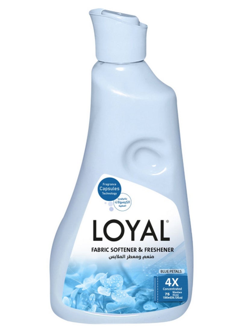 Loyal Fabric Softener Blue Petals 1.5 L