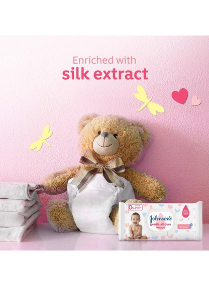 Gentle All Over Baby Wipes 72 - Johnson's