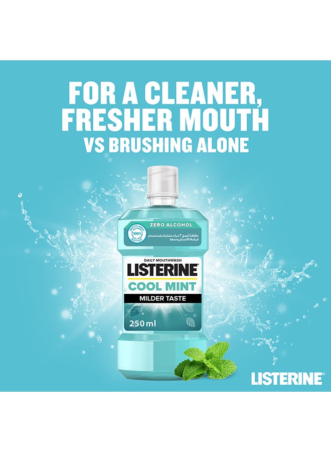Listerine Cool Mint Daily Mouthwash 250ml