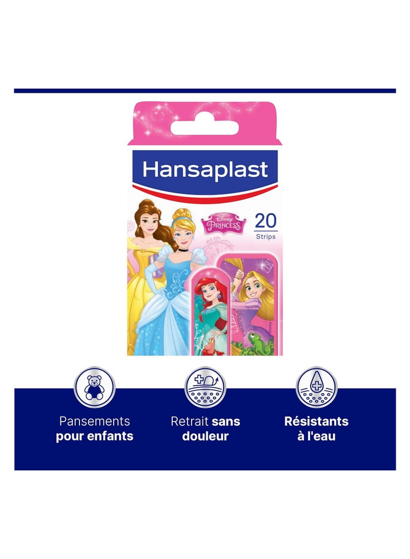Hansaplast Disney Princess Plasters - 20 Multicolour