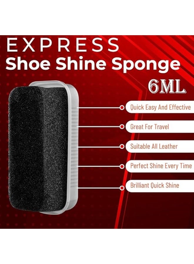 Silver Express Shoe Shine - High Density Foam