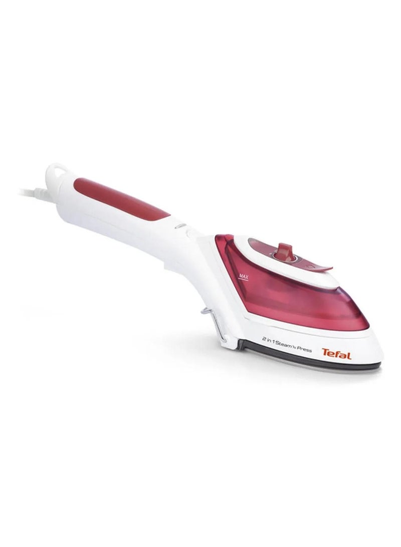 Tefal Powerful Steamer & Press Iron Red/White