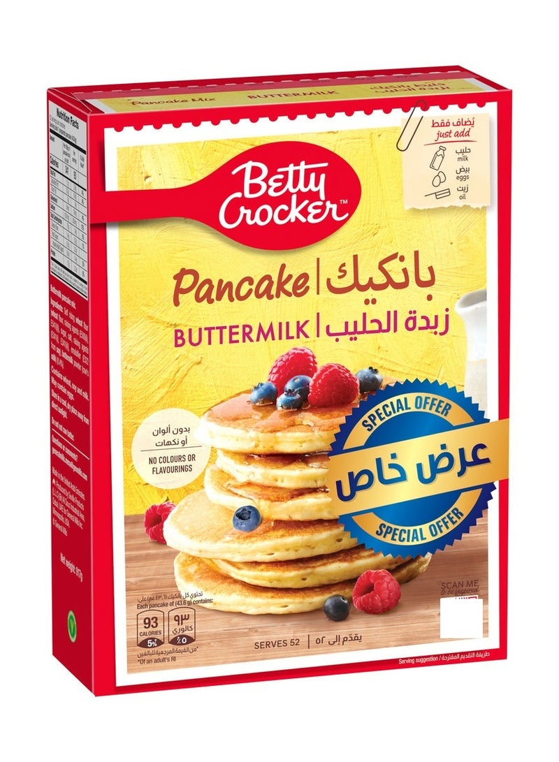 Betty Crocker Pancake Butter Milk 917g