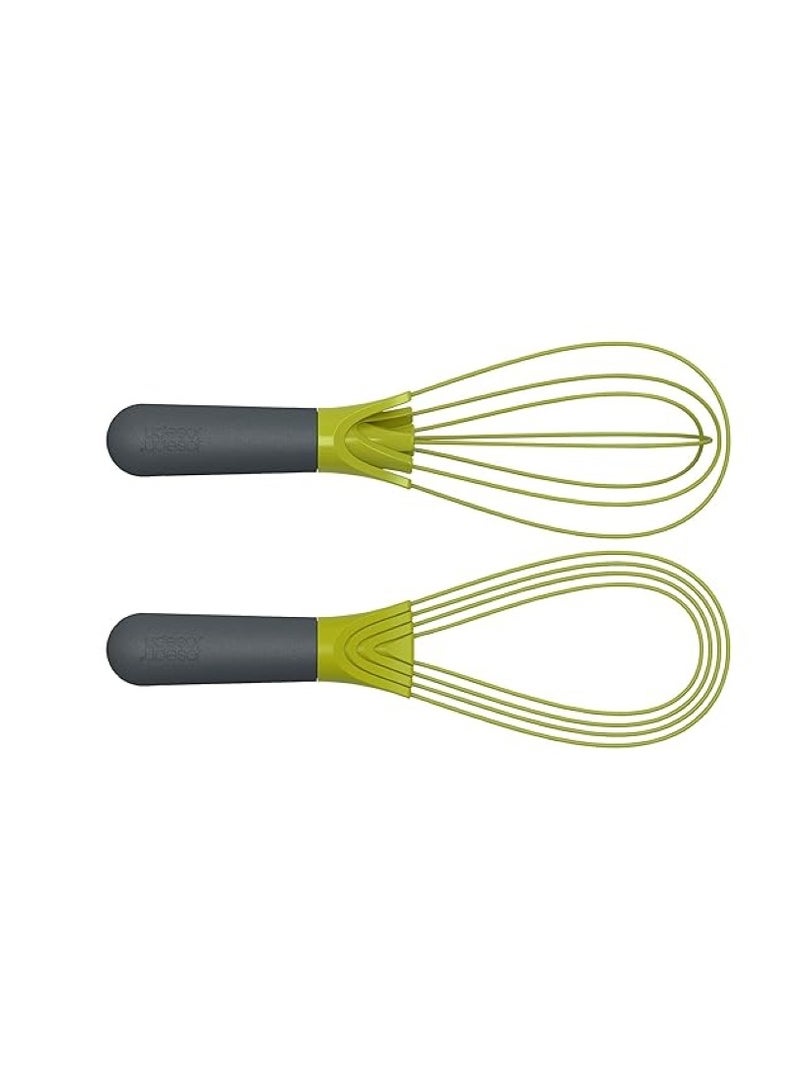 Twist 2-In-1 Whisk Green - Premium Kitchen Tool