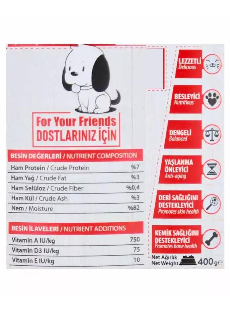 Energy Adult Dog Food With Beef In Gravy