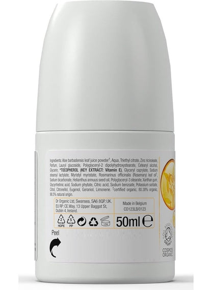Dr.Organic Vitamin E Deodorant Roll-On 50 ML
