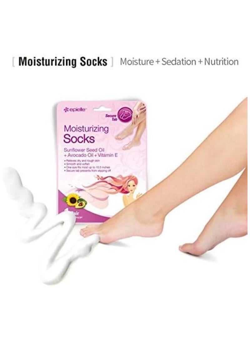 Moisturizing Socks Large Size - Epielle