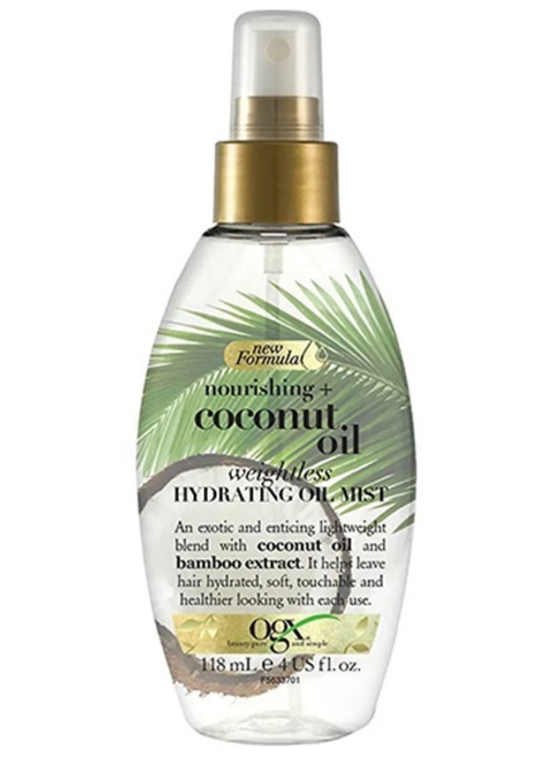 Ogx Coconut Oil Weightless Hydrating Oil Mist