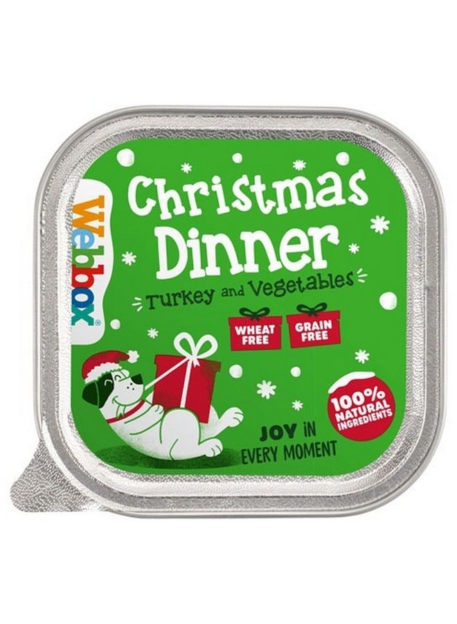Webbox Christmas Pate Turkey & Vegetable Dinner
