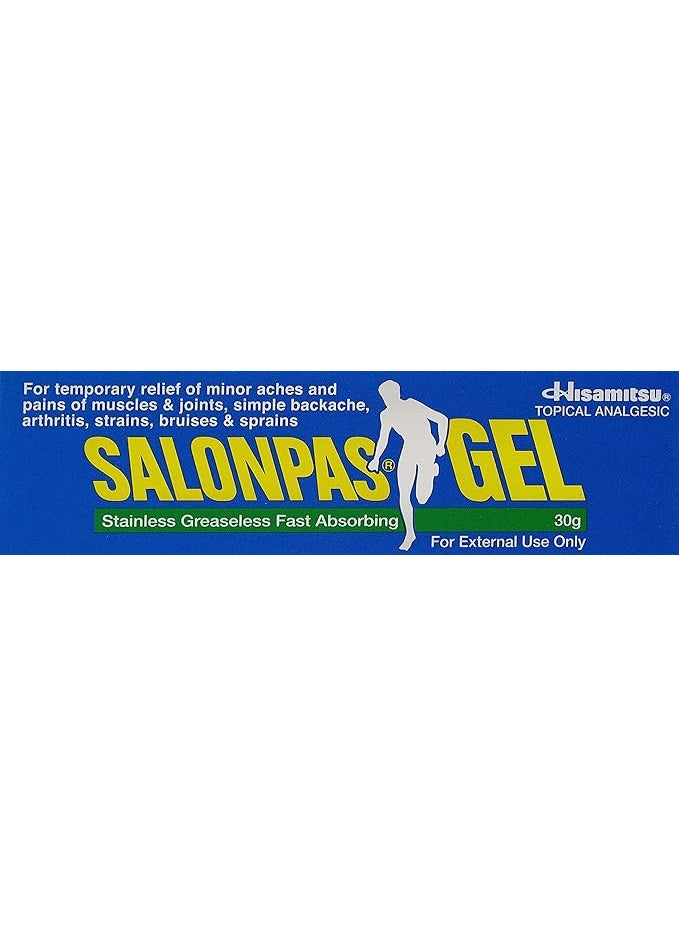 fast-absorbing 30g, gel topical, gel topical analgesic, greaseless fast-absorbing, hisamitsu, joint pain, joint pain stainless, muscle joint, muscle joint pain, pain stainless, pain stainless greaseless, salonpas gel, salonpas gel topical, stainless greas