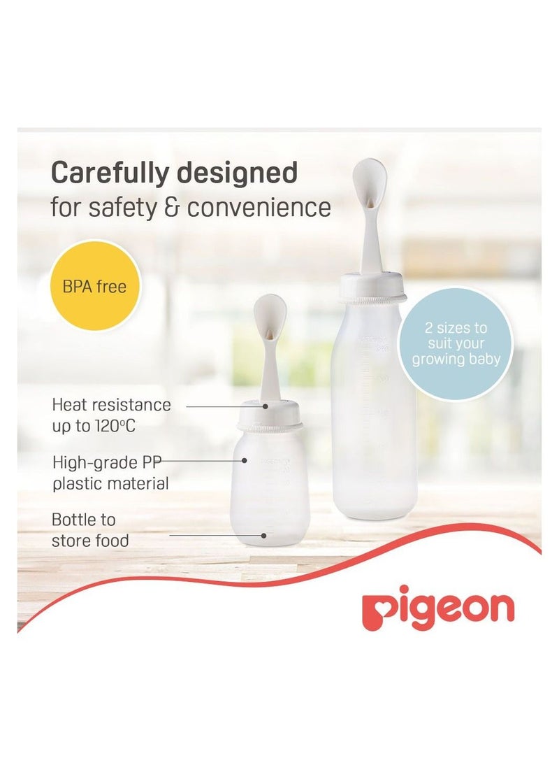 Pigeon Weaning Bottle With Spoon 240 ML