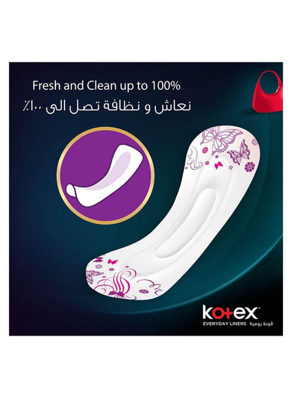 Kotex Antibacterial Long Pantyliners Scented 20's