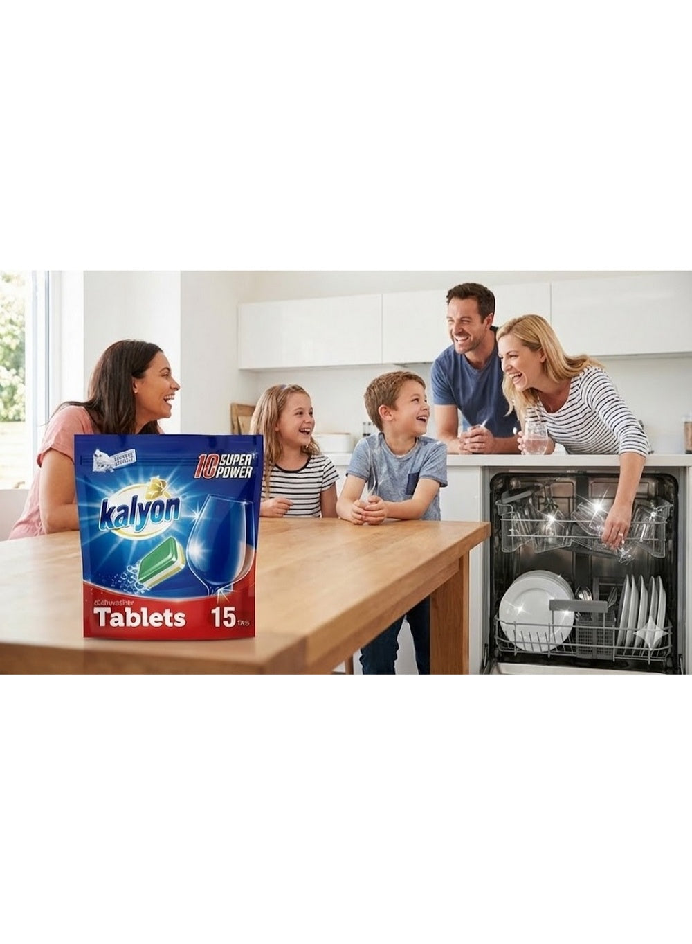 15-pieces tablets, 15-pieces tablets 300g, company endeks, dishwasher 15-pieces, dishwasher 15-pieces tablets, dishwasher tablets, endeks kimya, food residues, handle tough, kalyon, kimya positioned, tablets 300g, tough grease, turkish company, yet eco-fr