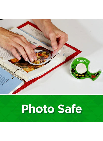 62m per, cleanly general, cuts cleanly, cuts cleanly general, dispenser 3 4x300, document repair, general purpose, invisible cuts, invisible cuts cleanly, magic tape, purpose sticky, purpose sticky tape, repair labelling, scotch, sticky tape