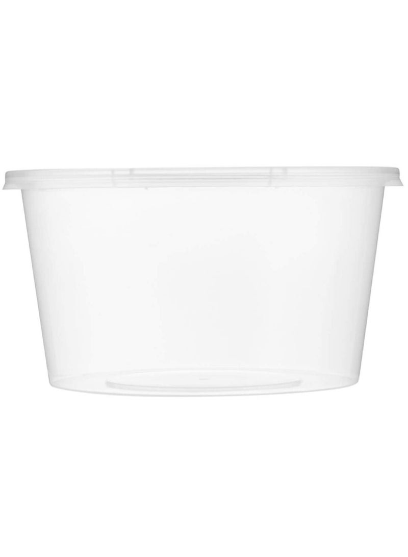 Hotpack Clear Microwave Container 450 ML 50 Sets