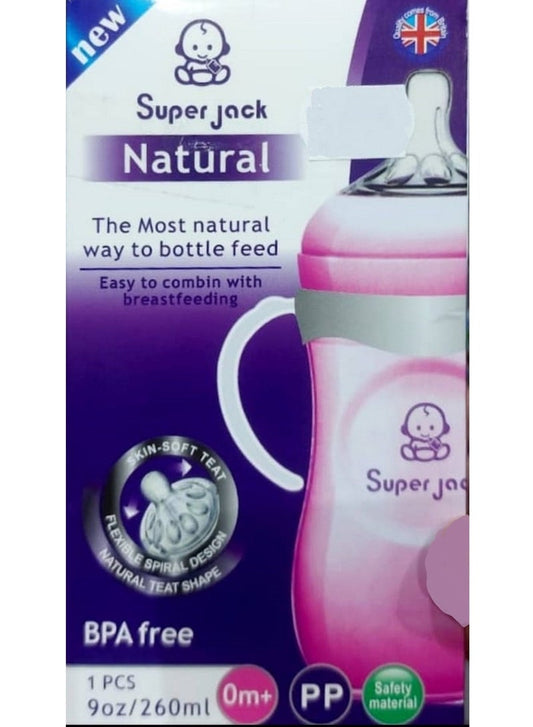 Super Jack Natural Baby Bottle 260 ML