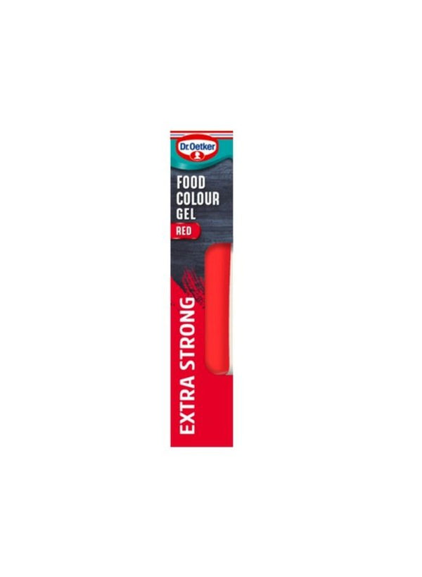 Dr.Oetker Extra Strong Red Food Color Gel 15g