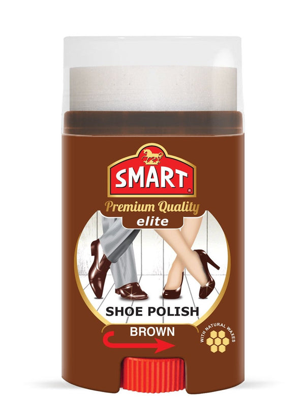 Smart Elite Shoe Polish Brown 60 ML