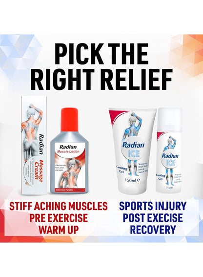 Radian Ice Cooling Gel Roll On 75 ML