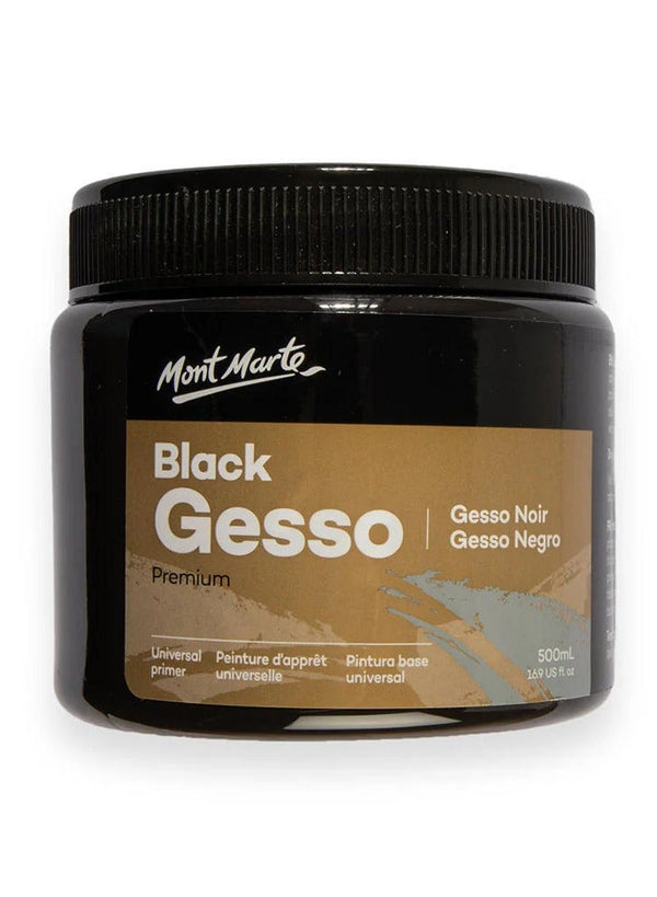 Mont Marte Premium Black Gesso 500 ML