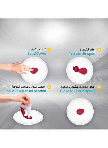 HiPO Stainless Steel Cleaning & Polishing Wipes