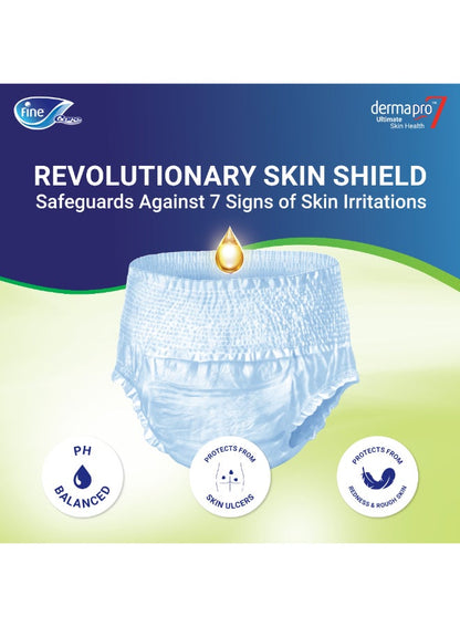 Fine Care Unisex Adult Pull Up Diaper - Large Size