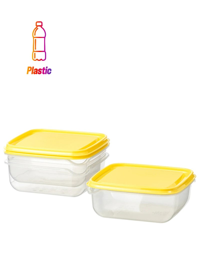 Pruta 3-Piece Food Container Set - Premium Quality
